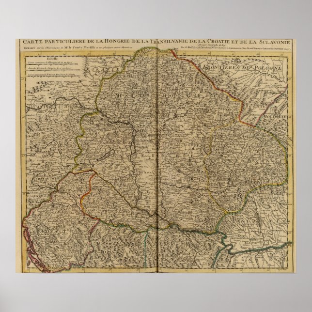 Póster Hungría y Rumania (Frente)