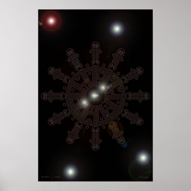 Póster Hunhunahpo (Frente)