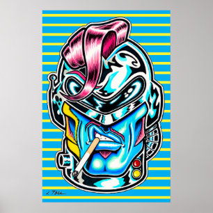 Póster Hunkuloid™: Axel Geargrinder™