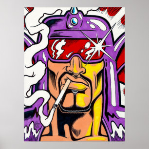Póster Hunkuloid™/Nocturno™/Face