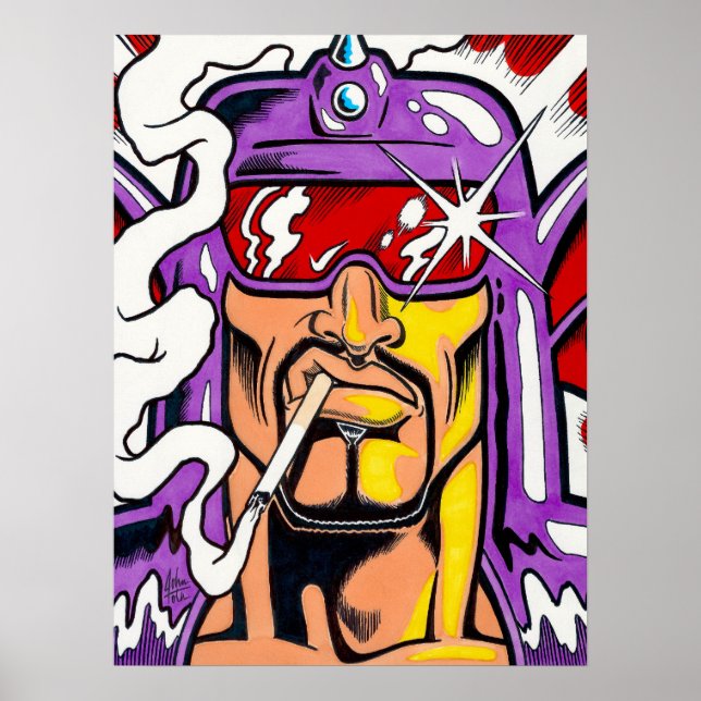 Póster Hunkuloid™/Nocturno™/Face (Frente)