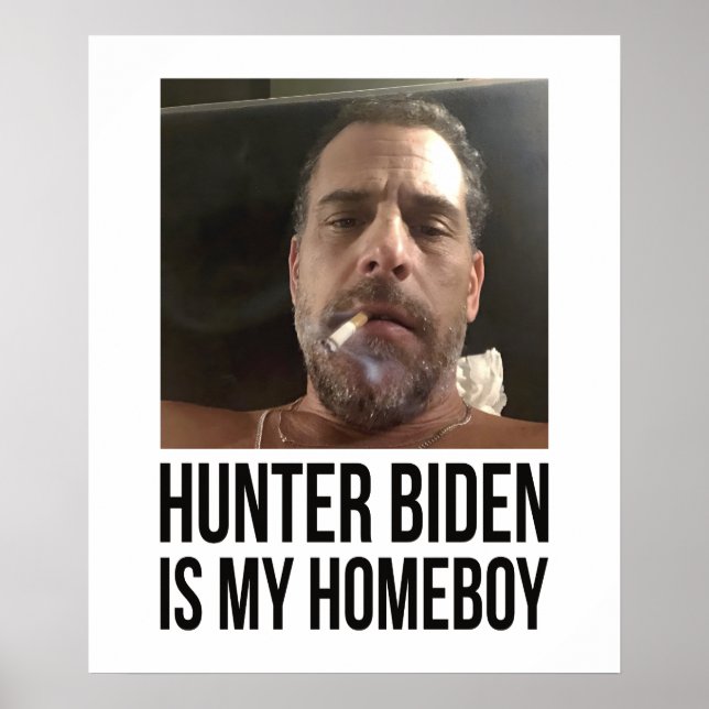 Póster Hunter Biden es mi hijo (Frente)