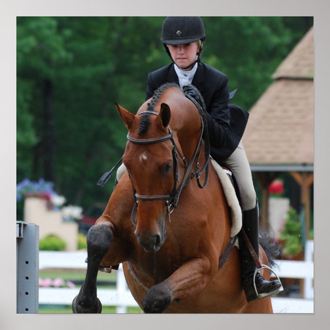 Póster Hunter Horse Show Poster (Frente)