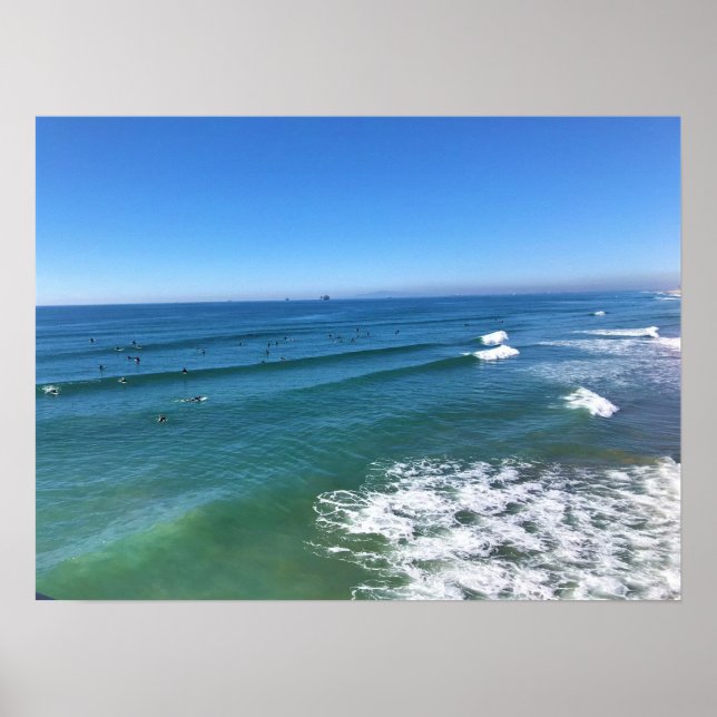 Póster Huntington Beach, California (Frente)