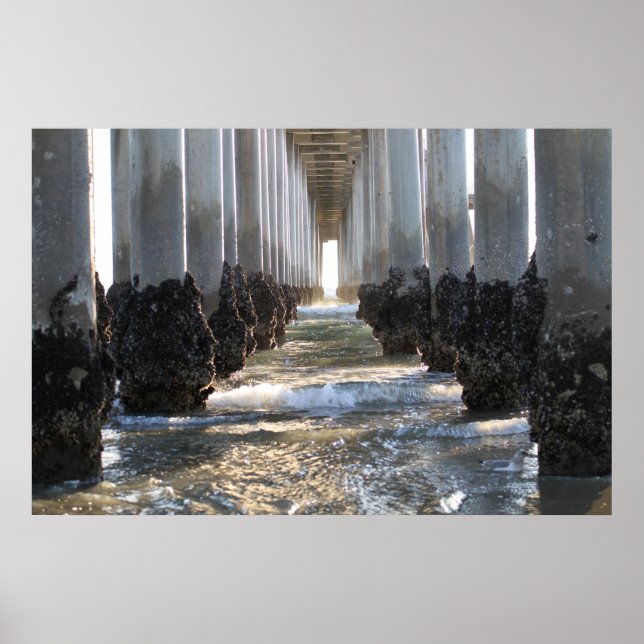 Póster Huntington Beach California (Frente)