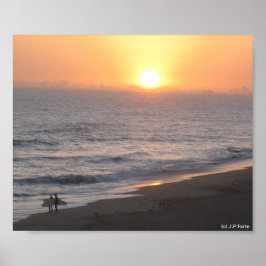 Póster Huntington Beach "Ciudad de las Olas"