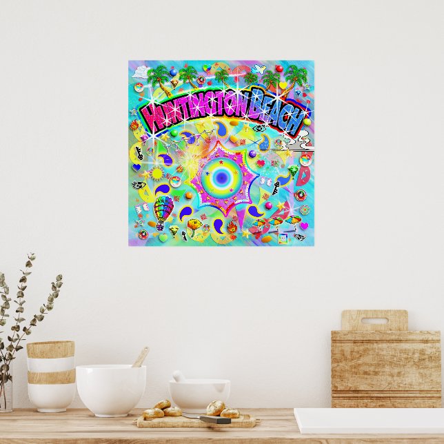 Póster Huntington Beach Mystic Dance (Cocina)