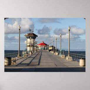 Póster Huntington Beach Pier
