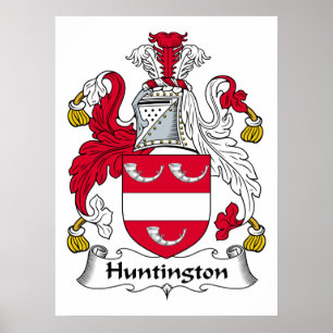 Póster Huntington Family Crest