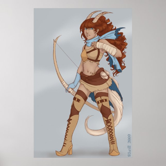 Póster Huntress Poster (Frente)