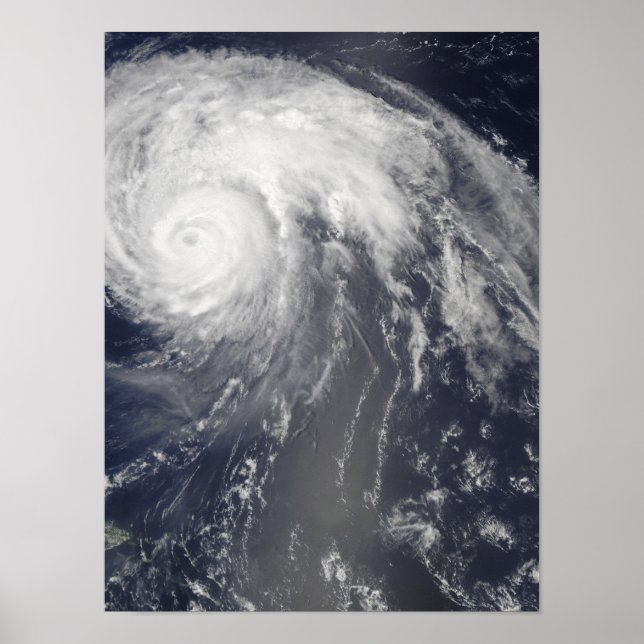 Póster Huracán Bill de Bermudas (Frente)