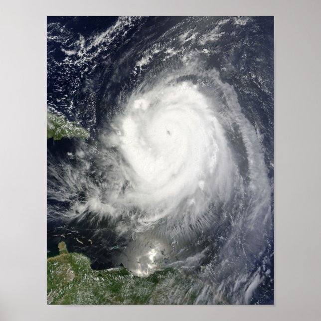 Póster Huracán Earl (Frente)