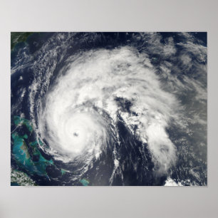 Póster Huracán Earl 3