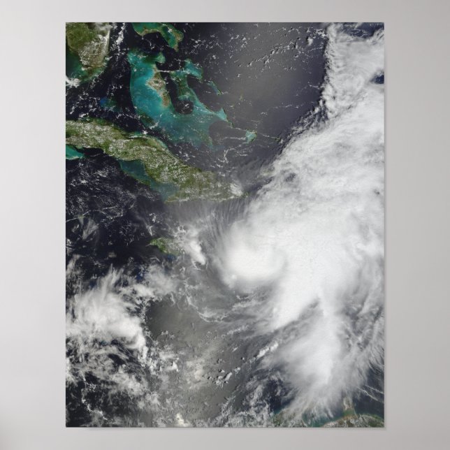 Póster Huracán Ernesto (Frente)