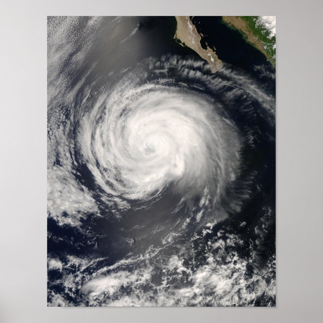 Póster Huracán Fausto (Frente)