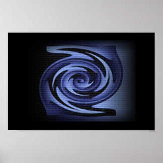 Póster Huracán Graffiti