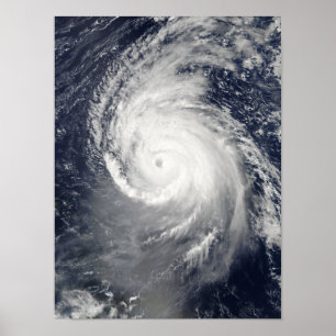 Póster Huracán Igor en el Océano Atlántico