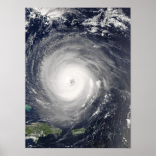 Póster Huracán Isabel