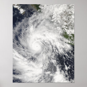Póster Huracán Jimena