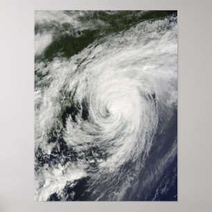 Póster Hurricane Bill over Nova Scotia