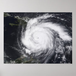 Póster Hurricane Dean in the Atlantic and Carribbean
