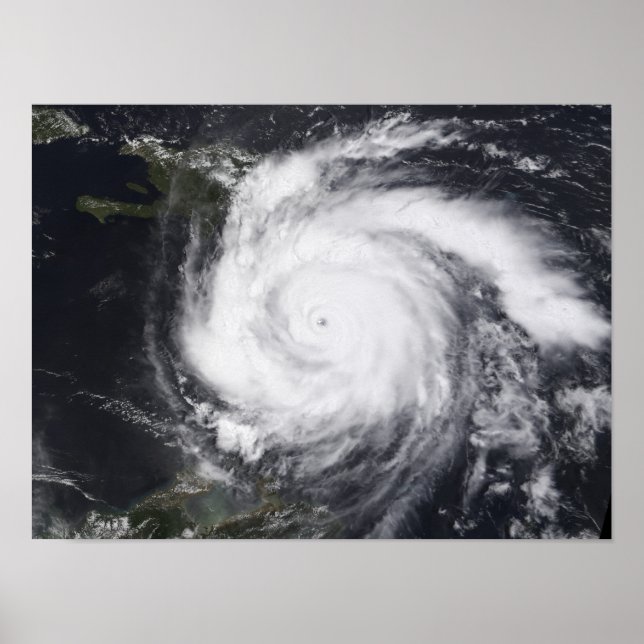 Póster Hurricane Dean in the Atlantic and Carribbean (Frente)