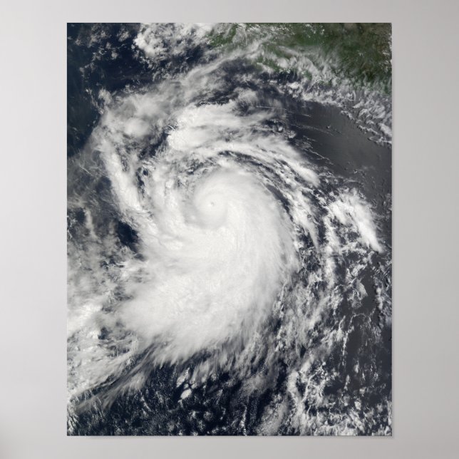 Póster Hurricane Elida (Frente)