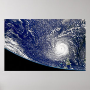 Póster Hurricane Frances