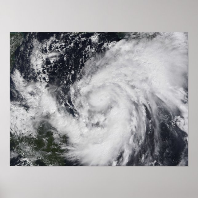 Póster Hurricane Wilma in the Atlantic and Caribbean (Frente)