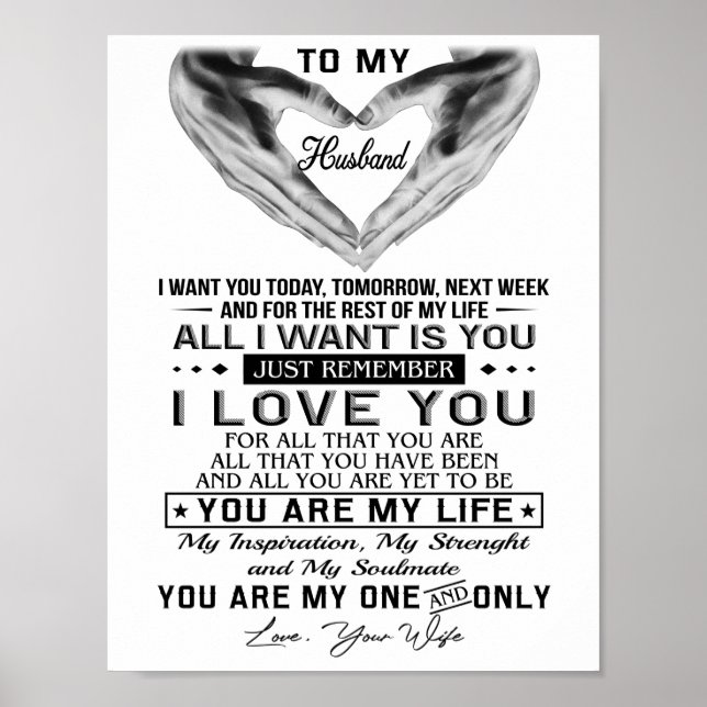 Póster Husband (Frente)