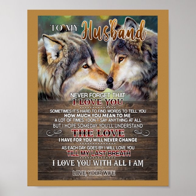 Póster Husband Lovers | A Mi Esposo Te Amé (Frente)