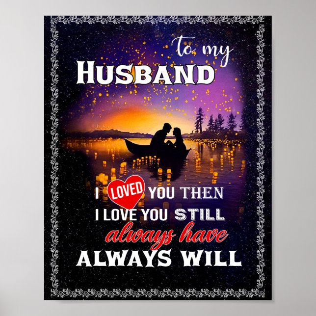 Póster Husband Lovers | A Mi Esposo Te Amé (Frente)