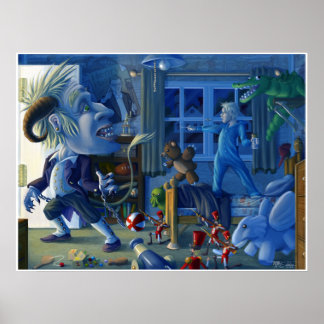 Póster Hush, aquí viene el Boogieman