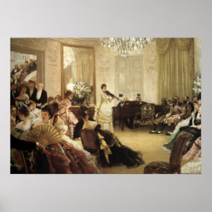 Póster Hush, el concierto de James Tissot