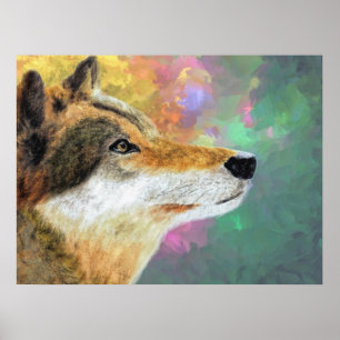 Póster Husky Dog Lou Lou