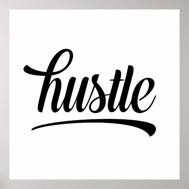 Póster Hustle (Frente)