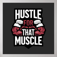 Hustle por ese músculo - Graciosa motivación de gi