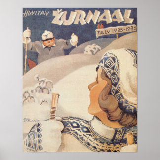 Póster Huvitav Zurnaal Poster