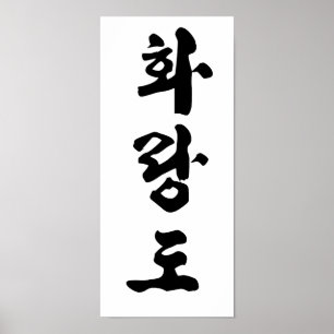 Póster Hwa Rang Do Print