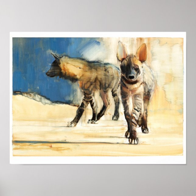 Póster Hyaenas a rayas 2010 (Frente)