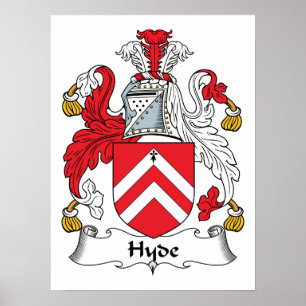 Póster Hyde Family Crest