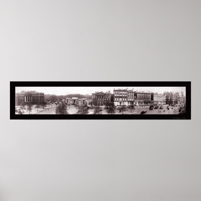 Póster Hyde Park, London Photo 1909 (Frente)