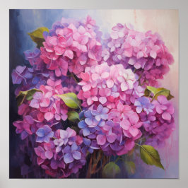 Póster Hydrangeas