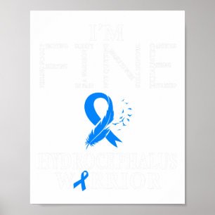 Póster Hydrocephalus Warrior Soy Fine Feather