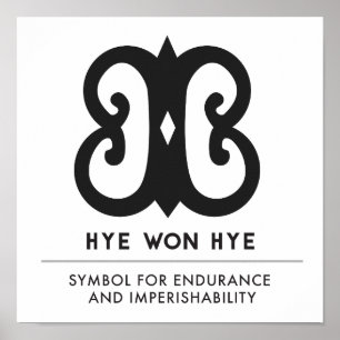 Póster Hye ganó el símbolo de Hye el   Andikra de la