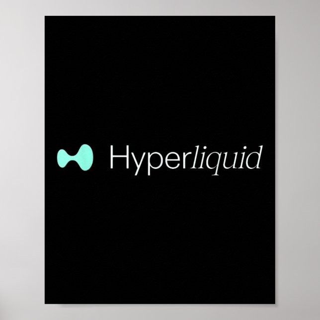 Póster Hype Hyperliquid Kaspa Cardano Virtuals Solana Cry (Frente)