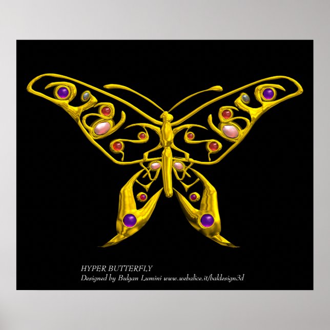 PÓSTER HYPER BUTTERFLY (Frente)