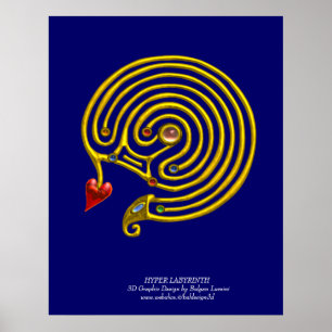 PÓSTER HYPER LABYRINTH