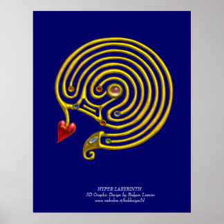 PÓSTER HYPER LABYRINTH