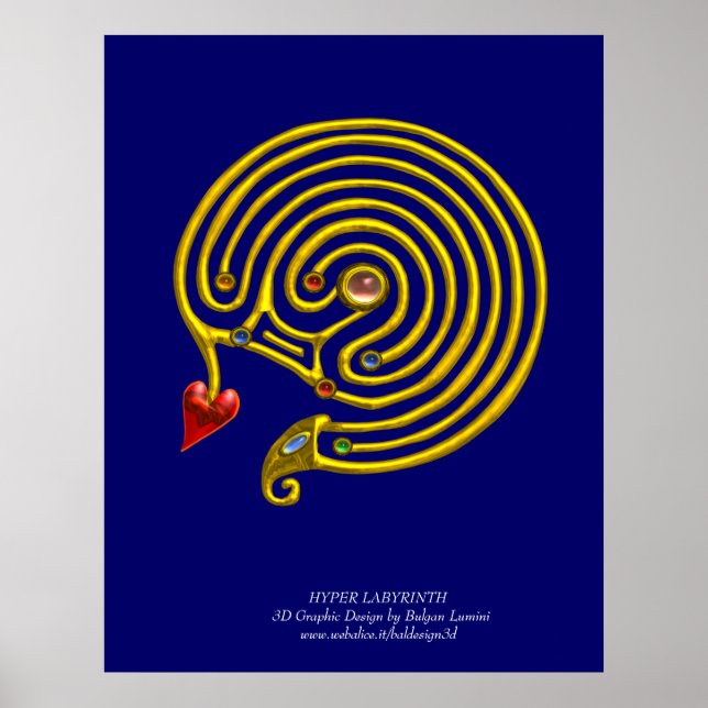 PÓSTER HYPER LABYRINTH (Frente)